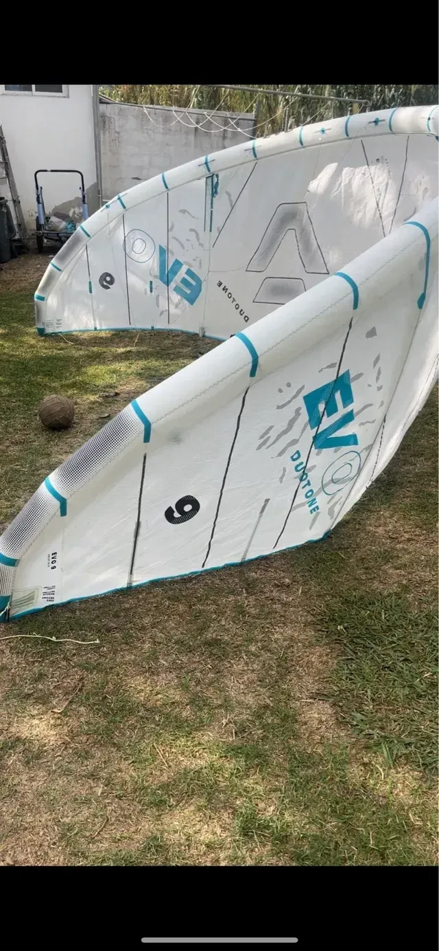 DUOTONE EVO 9 m CONCEPT BLUE 2024 KITE · foto 3
