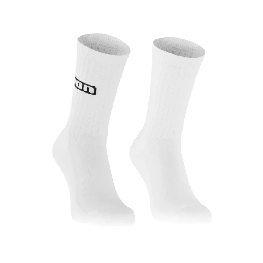 Calcetines ION Ionic Long Unisex 2025 de algodón orgánico color negro