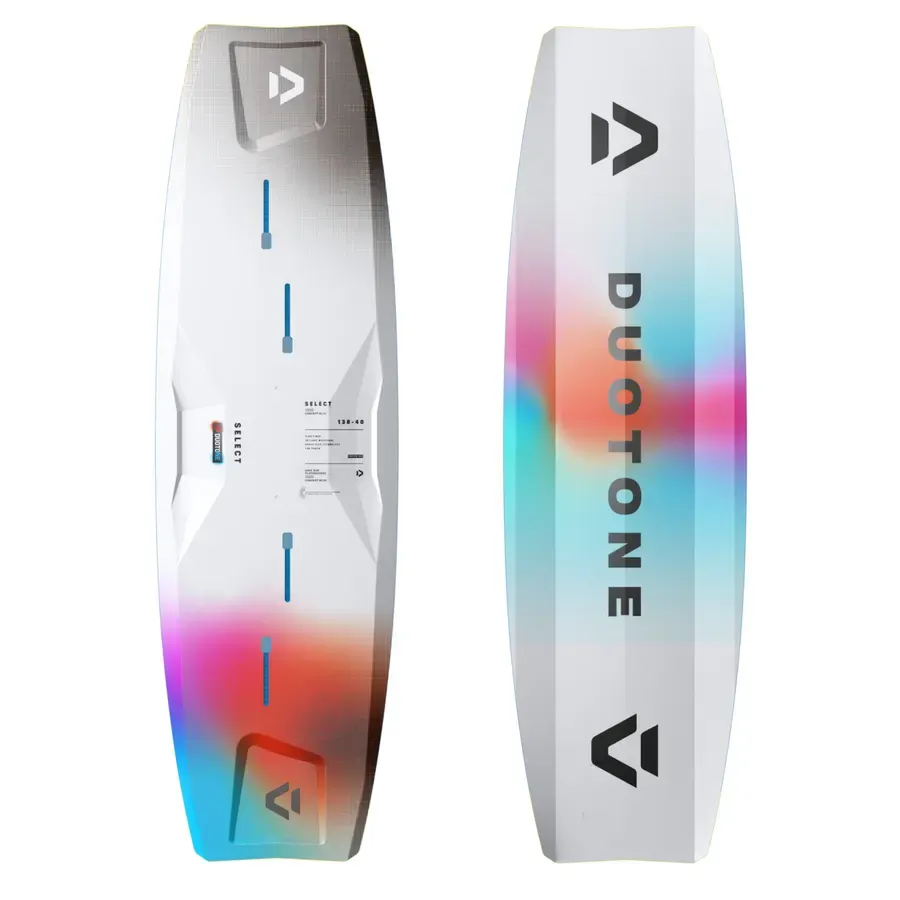Duotone Select Concept Blue 2026, sustainable freeride board with flax and basalt construction.