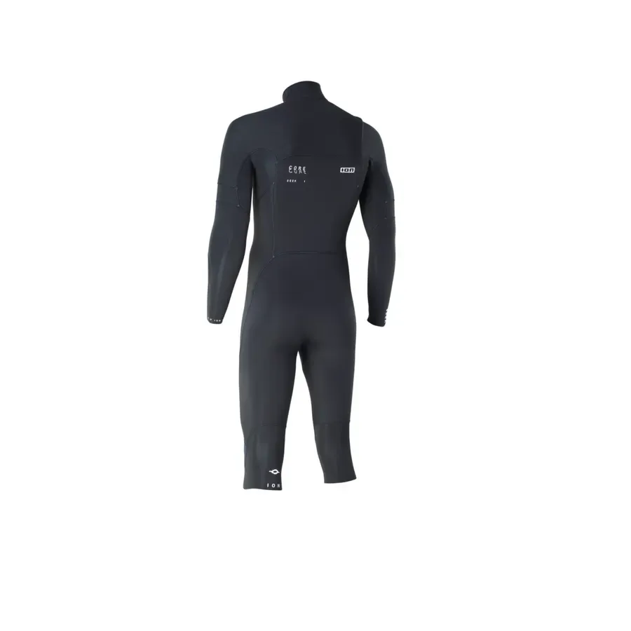 Detalle del cierre frontal Front Zip del neopreno ION Seek Core 4/3