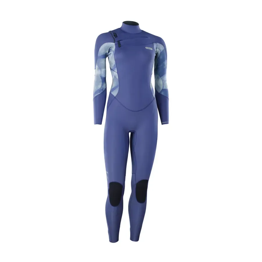 ION Amaze Core 5/4 Front Zip 2026 - Vista lateral del traje de neopreno para mujer, con cremallera delantera y diseño ergonómico.